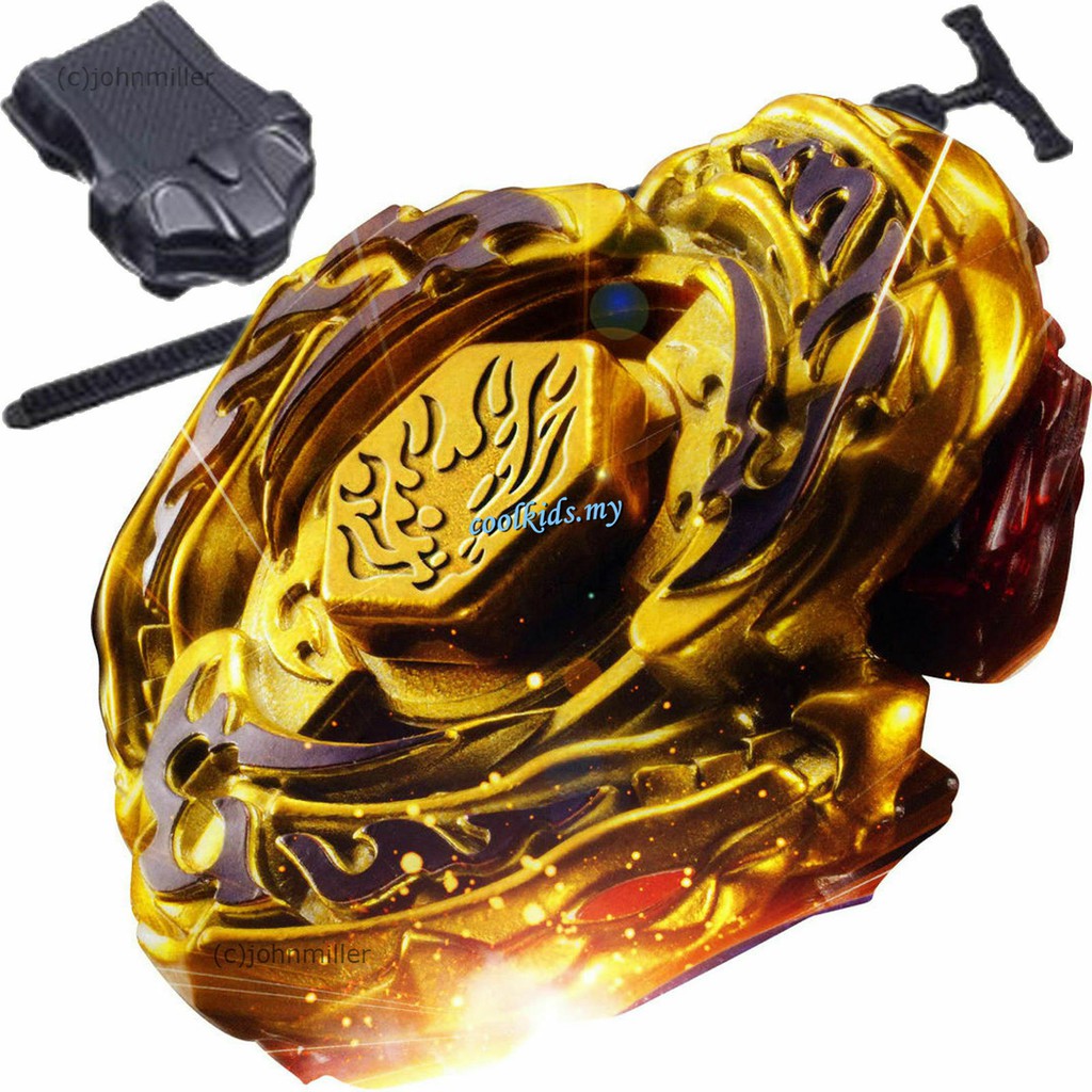 Beyblade จํากัด 4D GOLD L Drago ทําลายหุ้มเกราะ Ver DF105LRF พร้อม Launcher