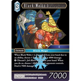 FF-16-027 Black Waltz 1 Final Fantasy Opus 1 Common - EN 16-027C 0821000023105