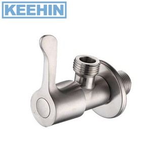 RS KS577 สต็อปวาล์ว ด้ามพาย STEEL RASLAND RS KS577 Stop Valve (Chrome) series STEEL