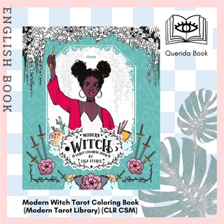 [Querida] สมุดระบายสี Modern Witch Tarot Coloring Book (Modern Tarot Library) (CLR CSM) by Lisa Sterle หนังสือระบายสีไพ่