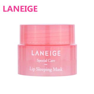 LANEIGE Lip Sleeping Mask มาสก์ปาก สูตรเนียนนุ่ม ขนาดทดลอง 3 กรัม สีชมพู