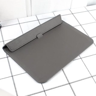 กระเป๋าหนังPUแม็คบุ๊ค 13” ตั้งได้ กันกระแทก Sleeve with stand กระเป๋าmacbook laptopbag ซองใส่แมคบุ๊ค
