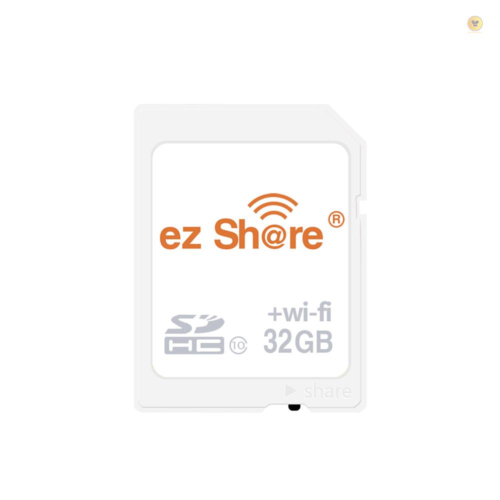 [sptfth] Ez Share การ์ดแฟลชการ์ดไร้สาย WiFi SDHC Class 10 32GB แบบเปลี่ยน