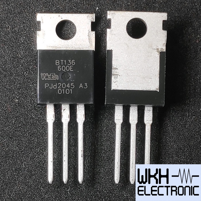 ต้นฉบับ BT136-600E BT136-600 BT136600 Triac 4A 600v TO-220