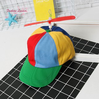 Propeller Cap Hat Helicopter Rainbow Tweedle Dee Dum Pride Fancy Dress Supplies