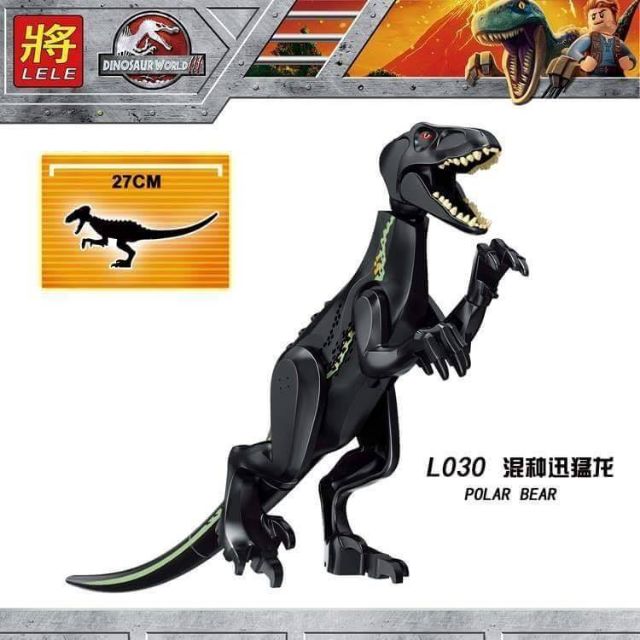 เลโก้จีน LELE L030 ชุด Jurassic World Indoraptor
(สินค้ามือ 1 ไม่มีกล่อง)