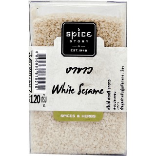 Spice Story สไปซ์สตอรี่ งาขาว 120 g