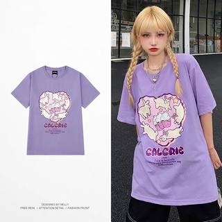 เสื้อยืด oversize แนว street ผ้าคอตตอนอย่างดี design by nelly