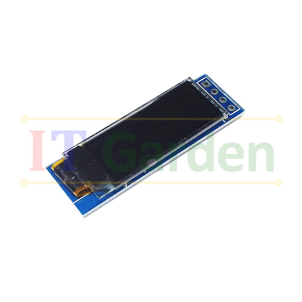 0.91 Inch I2C OLED White / Blue SSD1306 128x32