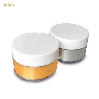 [Kuku] ผงกลิตเตอร์สีทองสีเงินสําหรับตกแต่งเค้กบิสกิต 5 กรัม