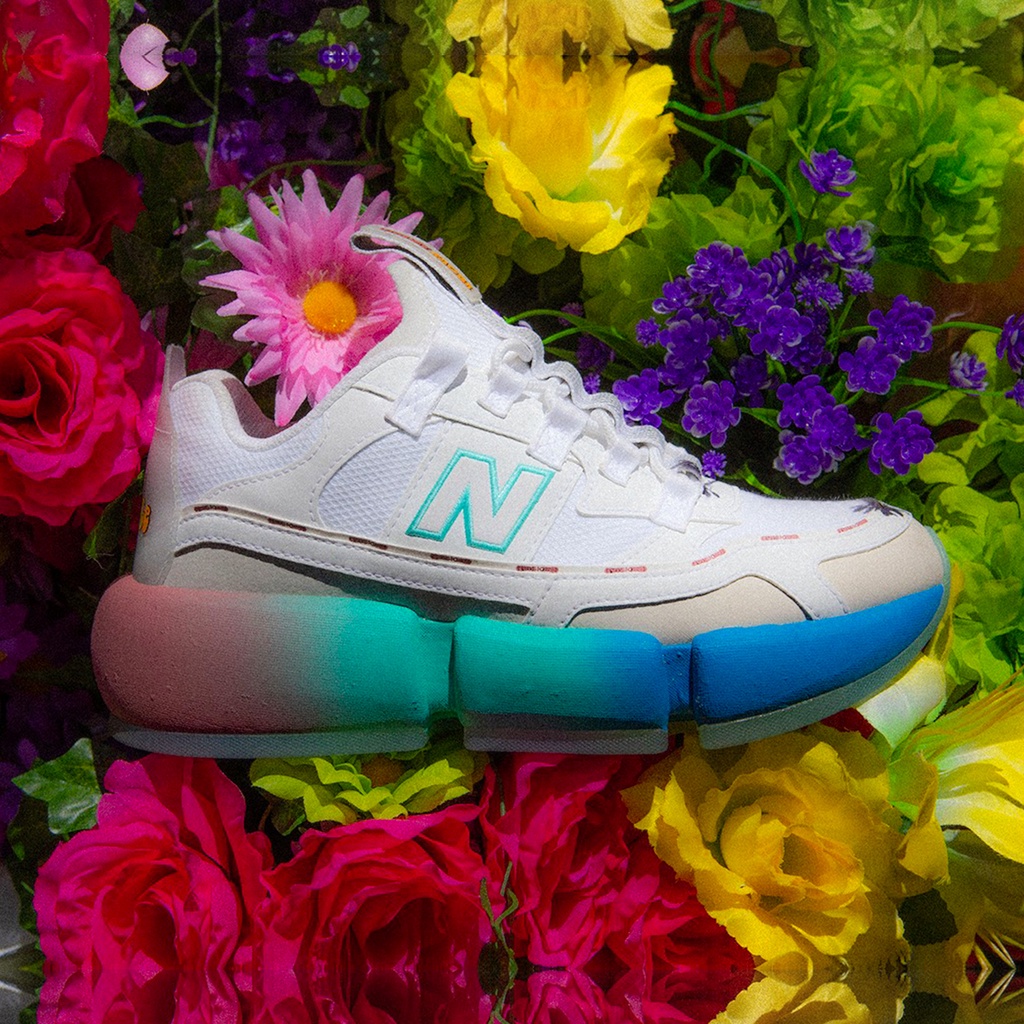 NEW BALANCE X JADEN SMITH VISION RACER | Trippy Summer สี White/Summer Jade ของแท้ 100%