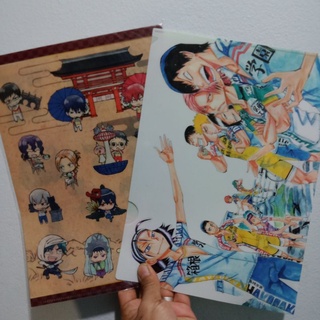 แฟ้ม A4 อนิเมะ โอตาคุ น่องเหล็ก Yowamushi Pedal Anime Cartoon Japan