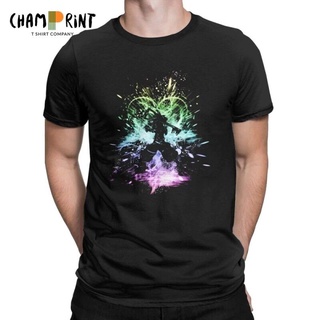 [100% Cotton] Wanyg เสื้อยืดแขนสั้น ผ้าฝ้าย 100% พิมพ์ลาย Kingdom Hearts ของขวัญวันเกิดวันพ่อ สไตล์คลาสสิก สําหรับผู้ชาย