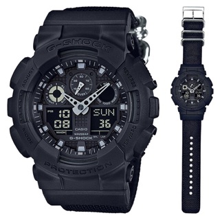 นาฬิกาคาสิโอ CASIO G-SHOCK สีพิเศษรุ่นGA-100BBN-1A