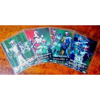 การ์ดมดแดงมาสไรเดอร์ดับเบิล (Kamen Rider Double) ลิขสิทธิ์แท้ของ Bandai (แบบฟอยล์)