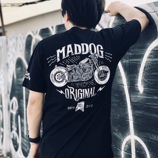 Maddogstreet® 🔥เสี้อยืด ลาย รุ่น มอเตอร์ไซส์ แขนสั้น เสื้อยืดผู้ชาย