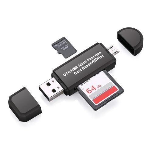 อะแดปเตอร์การ์ดรีดเดอร์ Usb 2 . 0 Otg Micro Sd / Sdxc Tf สําหรับคอมพิวเตอร์แล็ปท็อป