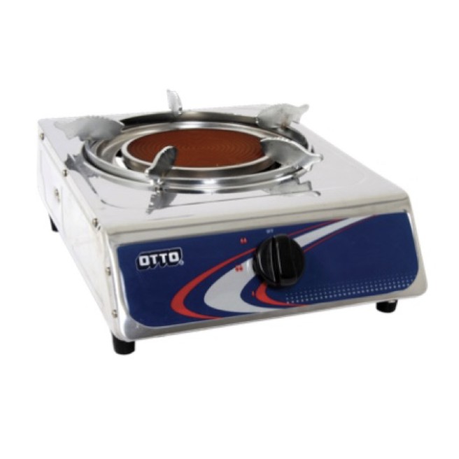 OTTO เตาแก๊สอินฟาเรดหัวเดี่ยว รุ่น GS-881 หัวเดี่ยวอินฟาเรด เตาแก๊ส เตาแก๊ส1หัว เตาแก๊สอินฟาเรด เตาแ