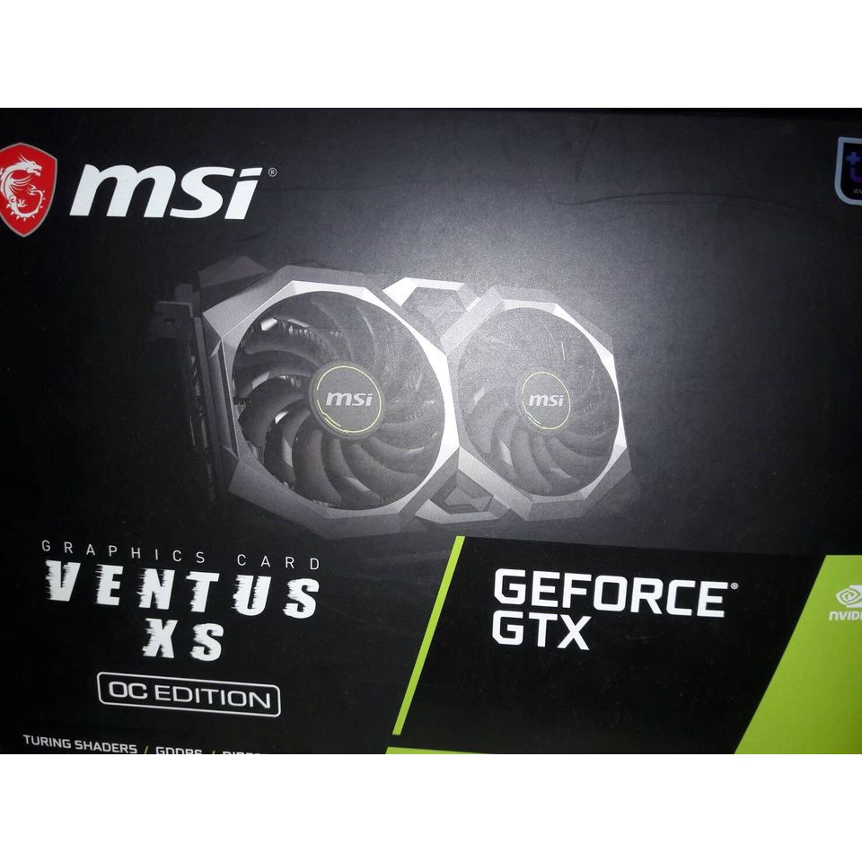 การ์ดจอ MSI GeForce GTX 1660 SUPER 6GB 2FAN VENTUS XS OC