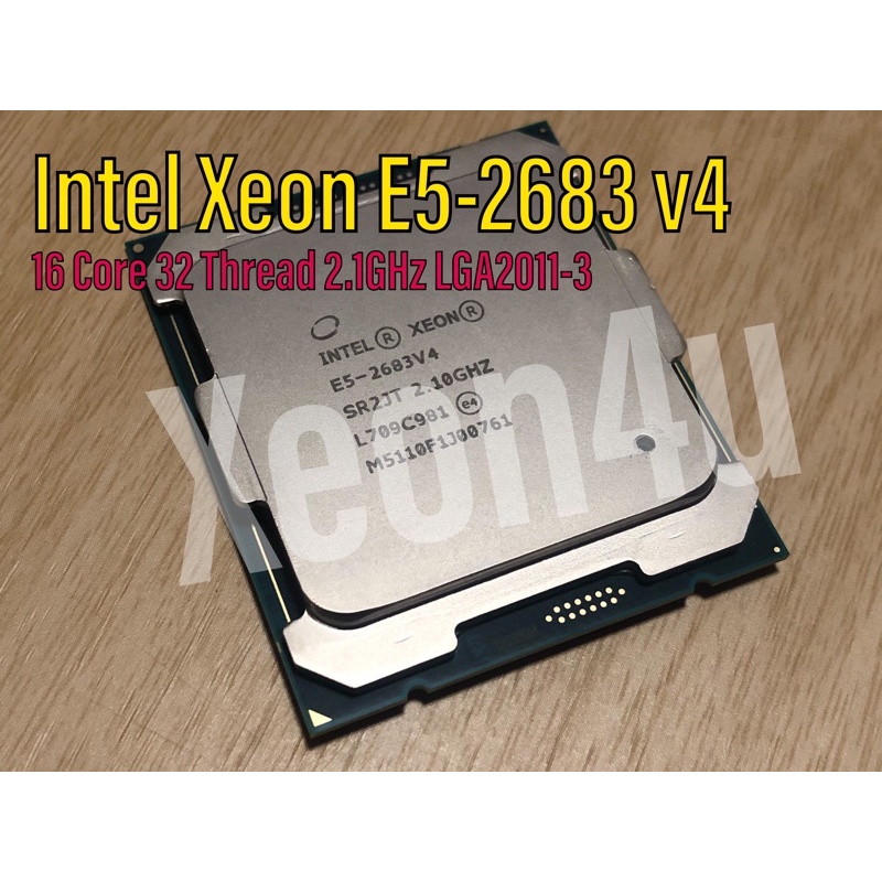 Intel Xeon E5-2683 v4 (SR2JT) 2.1GHz 16 Core 32 Thread 120W LGA2011-3 CPU x99/c612