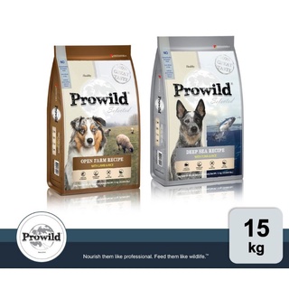 Prowild อาหารสุนัข ซุปเปอร์พรีเมี่ยม 15 kg