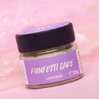 (ของใหม่) Lush Funfetti Cake Lip Scrub 20g