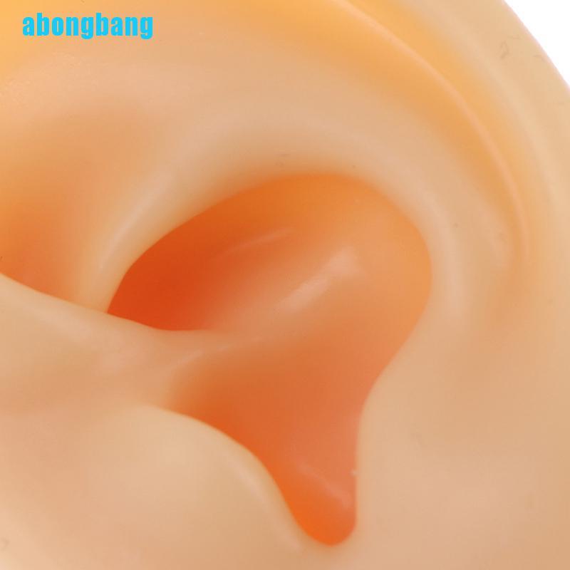 Abongbang 1X เครื่องมือเจาะร่างกาย ซิลิโคน สําหรับฝึกเจาะหู - รูปที่ 5