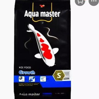 อาหารปลาคาร์ฟ Aqua master Growth 10kg. Size.S (สูตรเร่งโต)