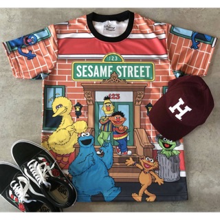 เสื้อ&amp;เดรสลาย Sesame street