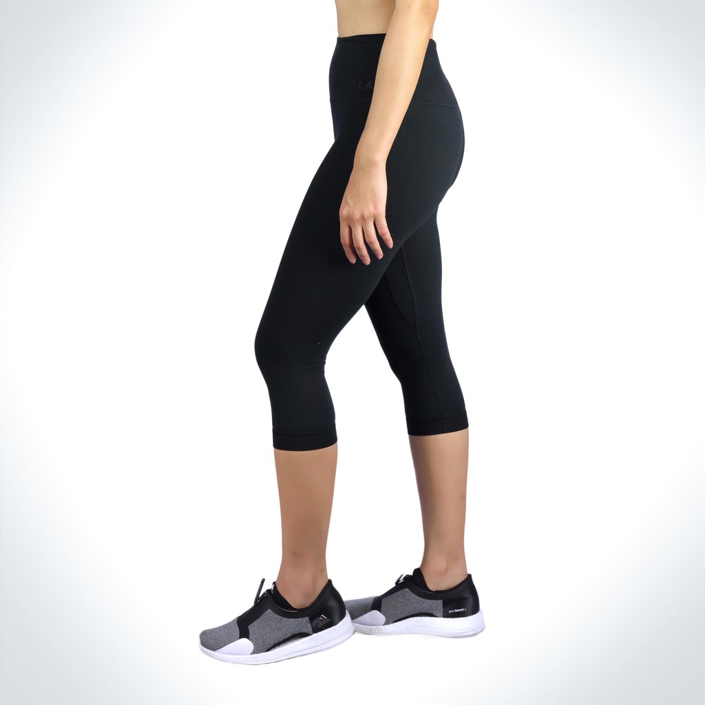 Women's TL High Waist Capris กางเกงออกกำลังกาย 4 ส่วนทรงเอวสูง