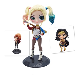 Big Eyes Princess Figure Wonder Woman Harley Quinn Lupin II Figure Doll Decoration Ornaments