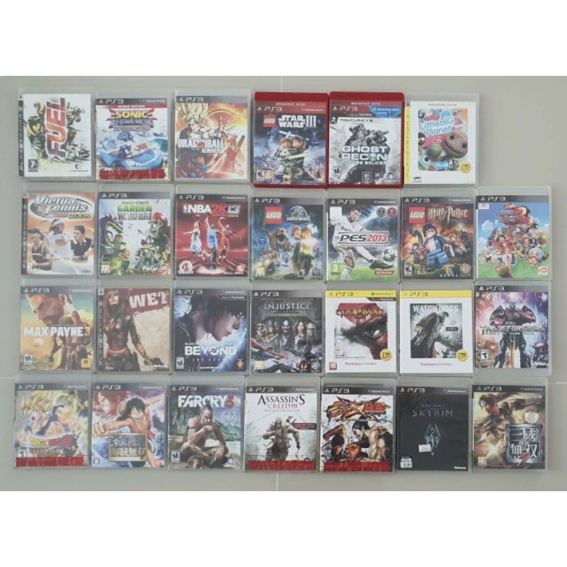 แผ่นเกมส์ PS3ราคาถูก