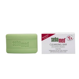 Sebamed Cleansing Bar 100 g สบู่สำหรับผิวแห้ง แพ้ง่าย ผิวชุ่มชื้น