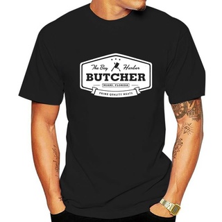 ถูกสุดๆเสื้อยืด ผ้าฝ้าย 100% พิมพ์ลาย The Bay Harbor Butcher Tv Dexter Inspired สีดํา ไซซ์ S - 3Xlรหัสเต็ม