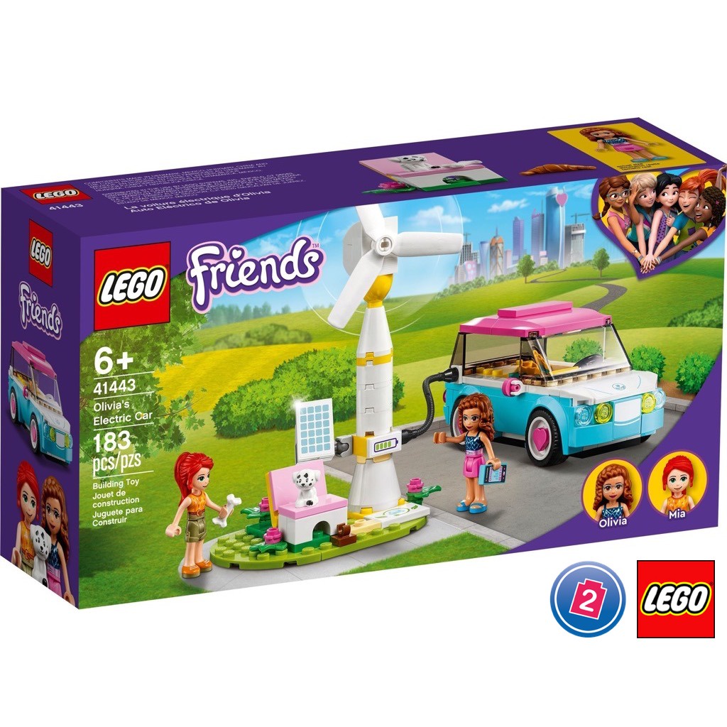 เลโก้ LEGO Friends 41443 Olivia's Electric Car