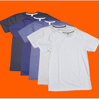 เสื้อยืดคอกลมไม่มีลาย Plain T-Shirt Round Neck