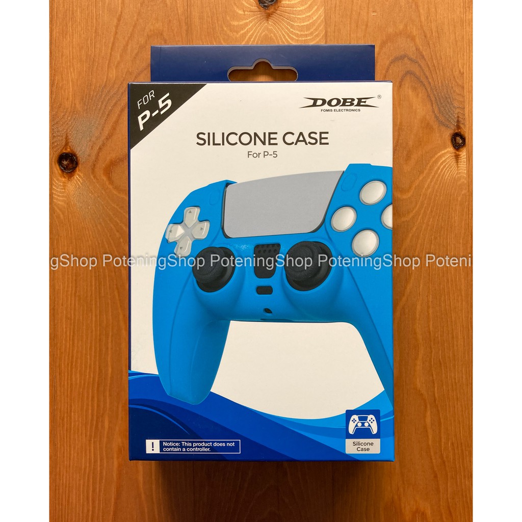 [พร้อมส่ง] DOBE TP5-0512 ซิลิโคนจอย Silicone Case for PS5 DualSense **สีฟ้า/สีแดง/สีเขียวเข้ม