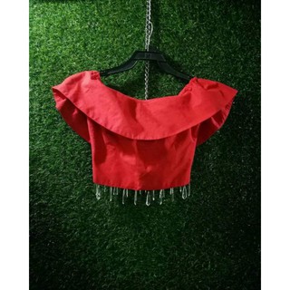 เสื้อ ครอป milin ป้าย secret