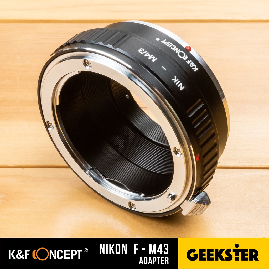 เมาท์แปลง K&F Nikon F-M43 ( Nik - Olympus / Lumix M43 Lens Adapter / Nikon F / Ai / Ais / KF )