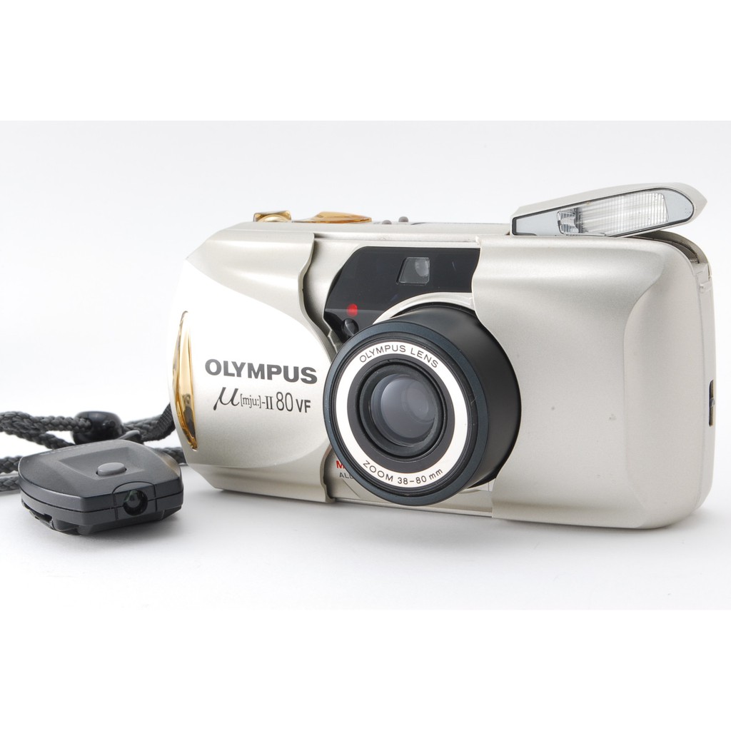 (exc+++กล้อง olympus ii 80 vf zoom 38-80 มม. ฟิล์มจากญี่ปุ่นและ 914