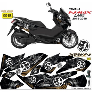 สติกเกอร์ ลาย Yamaha nmax lama Lis body Variation Yamaha nmx155 old atiker decal