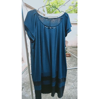 เดรสสาวอวบอก 48-50 สีกรม