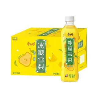 น้ำผลไม้ ลูกแพร์หวานน้อย(冰糖雪梨瓶)ขนาด500ml พร้อมส่ง รสชาติหอม หวาน อร่อย เป็นน้ำผลไม้ที่ช่วยแก้ร้อนใน แก้ไอ แก้เจ็บคอ