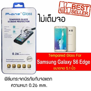 P-One ฟิล์มกระจก Samsung Galaxy S6 Edge / ซัมซุง กาแล็คซี เอส6 เอจ/ ซัมซุง Galaxy S6 Edge / หน้าจอ 5.1"  แบบไม่เต็มจอ