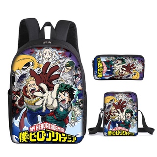 [พร้อมส่ง] กระเป๋าเป้สะพายหลัง ลายการ์ตูน My Hero Academia สําหรับเด็กนักเรียน