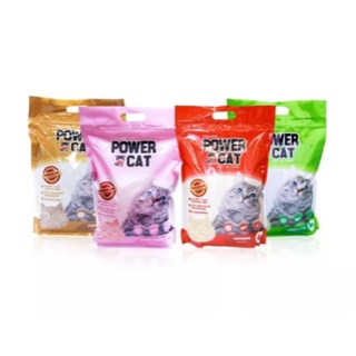 Tofu Cat Litter 6lb ทรายแมว ทรายเต้าหู้ Power Cat ขนาด 6ลิตร