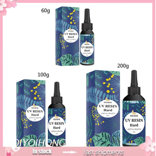 Yoi Uv Resin - กาวคริสตัลใสสําหรับบ่มรังสีอัลตราไวโอเลต 100 กรัม