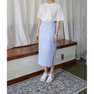 Gingham skirt #preorder