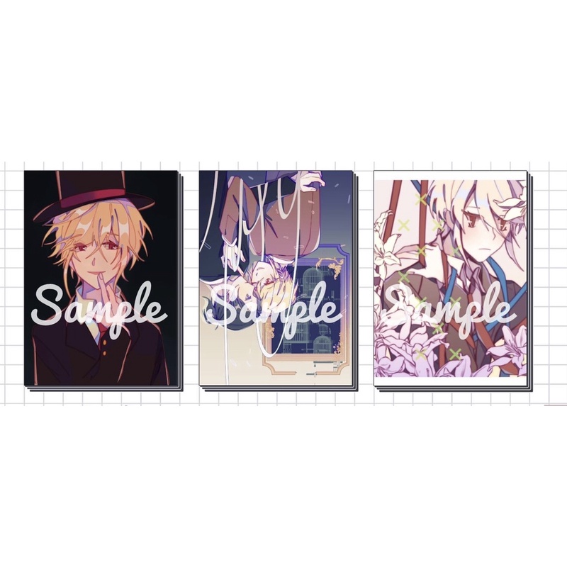 โปสการ์ด Doodle2001 Moriarty the Patriot