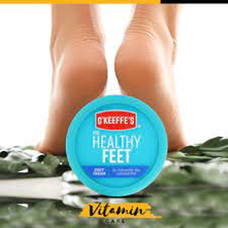 ทาส้นเท้าแตก OKeeffes, For Healthy Feet, Foot Cream, 2.7 oz (76 g) ครีมทาส้นเท้าแตก จากอเมริกา